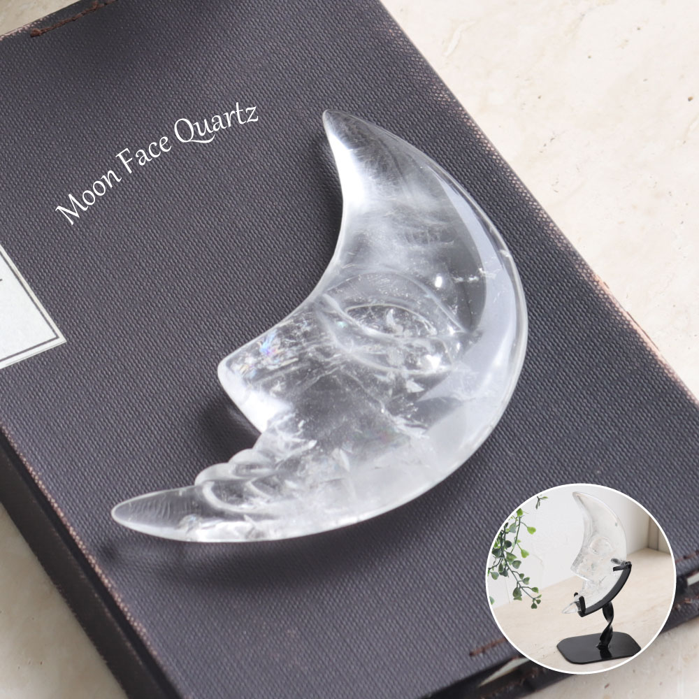楽天市場】水晶 三日月の通販