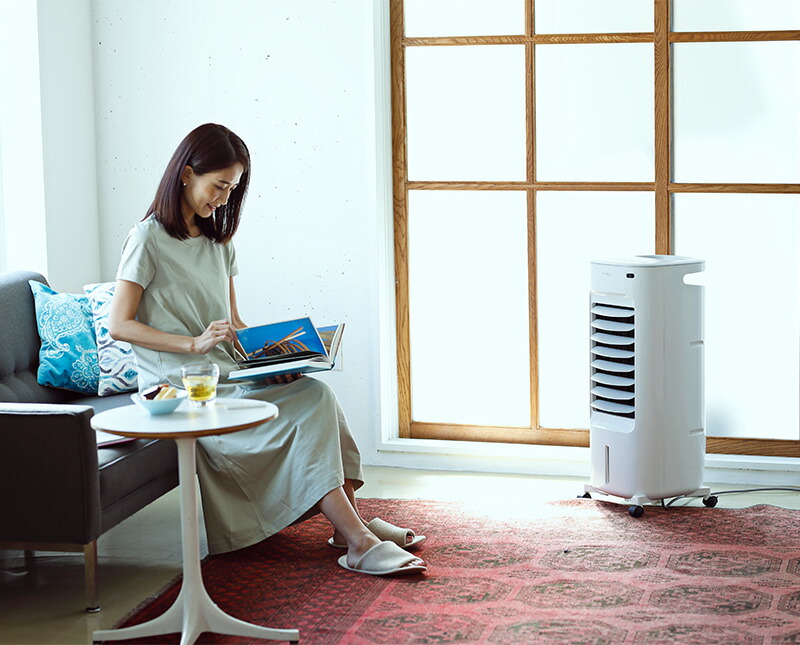 楽天市場】siroca シロカ 加湿つき温冷風扇 ホワイト 冷風扇 ヒーター