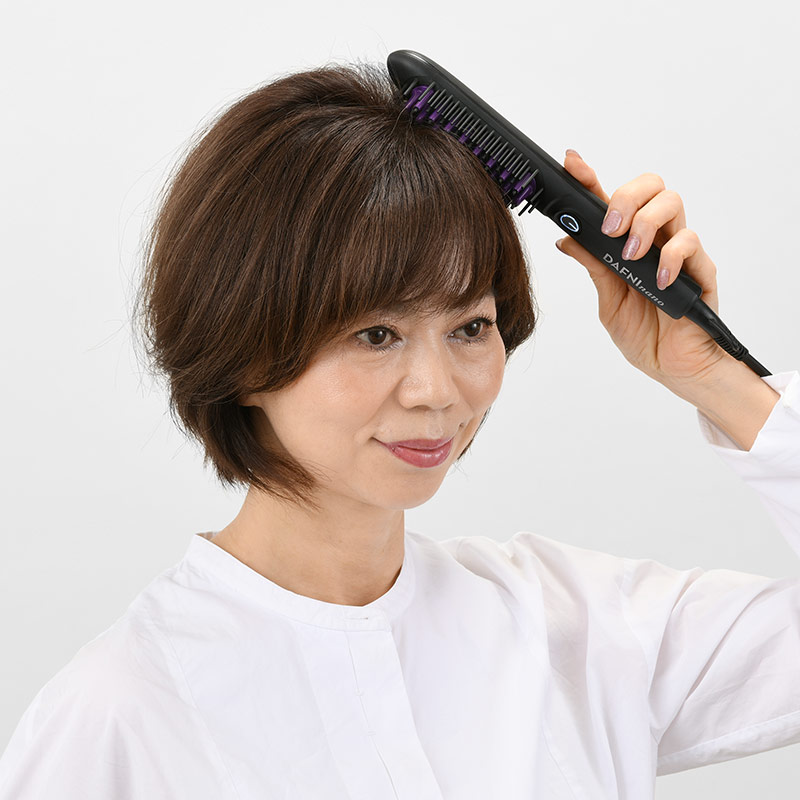 楽天市場】DAFNI ダフニ DAFNI nano ヘアアイロン ヒートブラシ ブラシ
