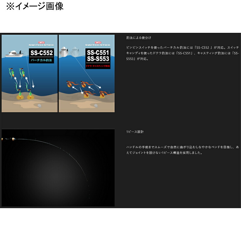 楽天市場】 ジャッカル(JACKALL) SWITCH STICK(スイッチスティック) SS