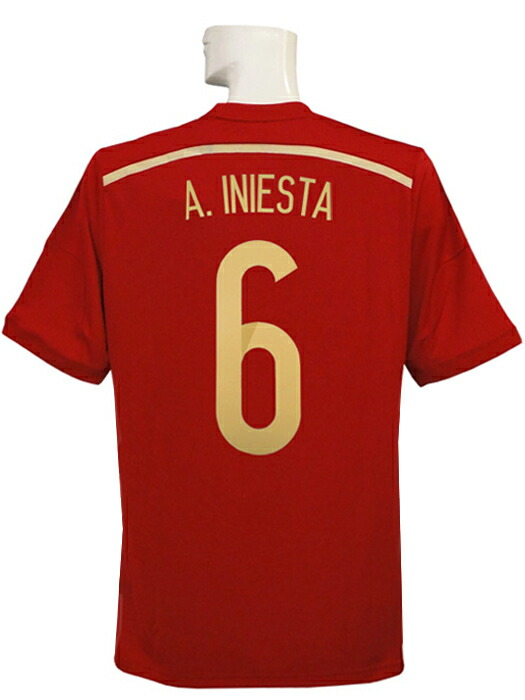楽天市場】スペイン代表 ユニフォーム イニエスタの通販