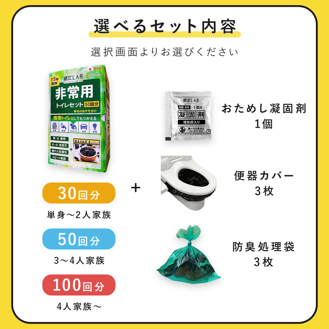 楽天市場】＼日本製！送料無料／【防災グッズ大賞受賞】 簡易トイレ