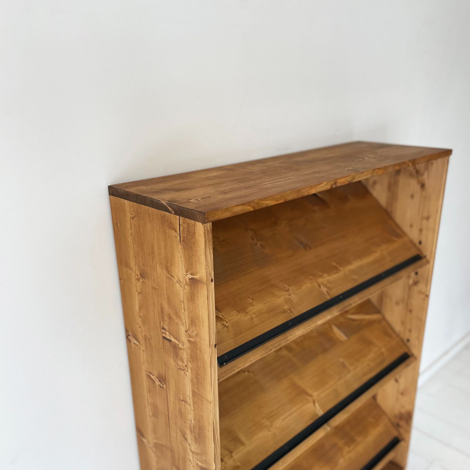 楽天市場】マガジンラック 無垢 マガジンスタンド キャビネット 北欧