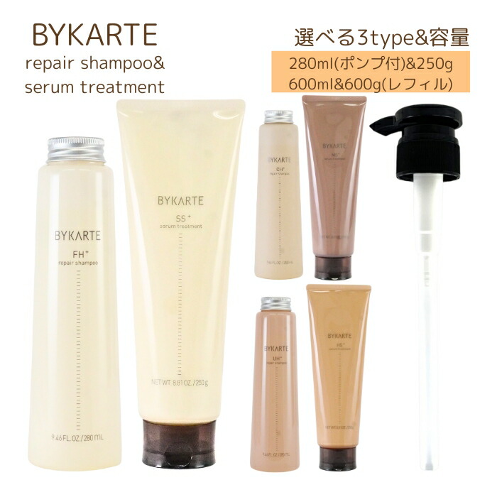BYKARTE シャンプー MS CH 300ml 2本セット 楽天市場】ホーユー