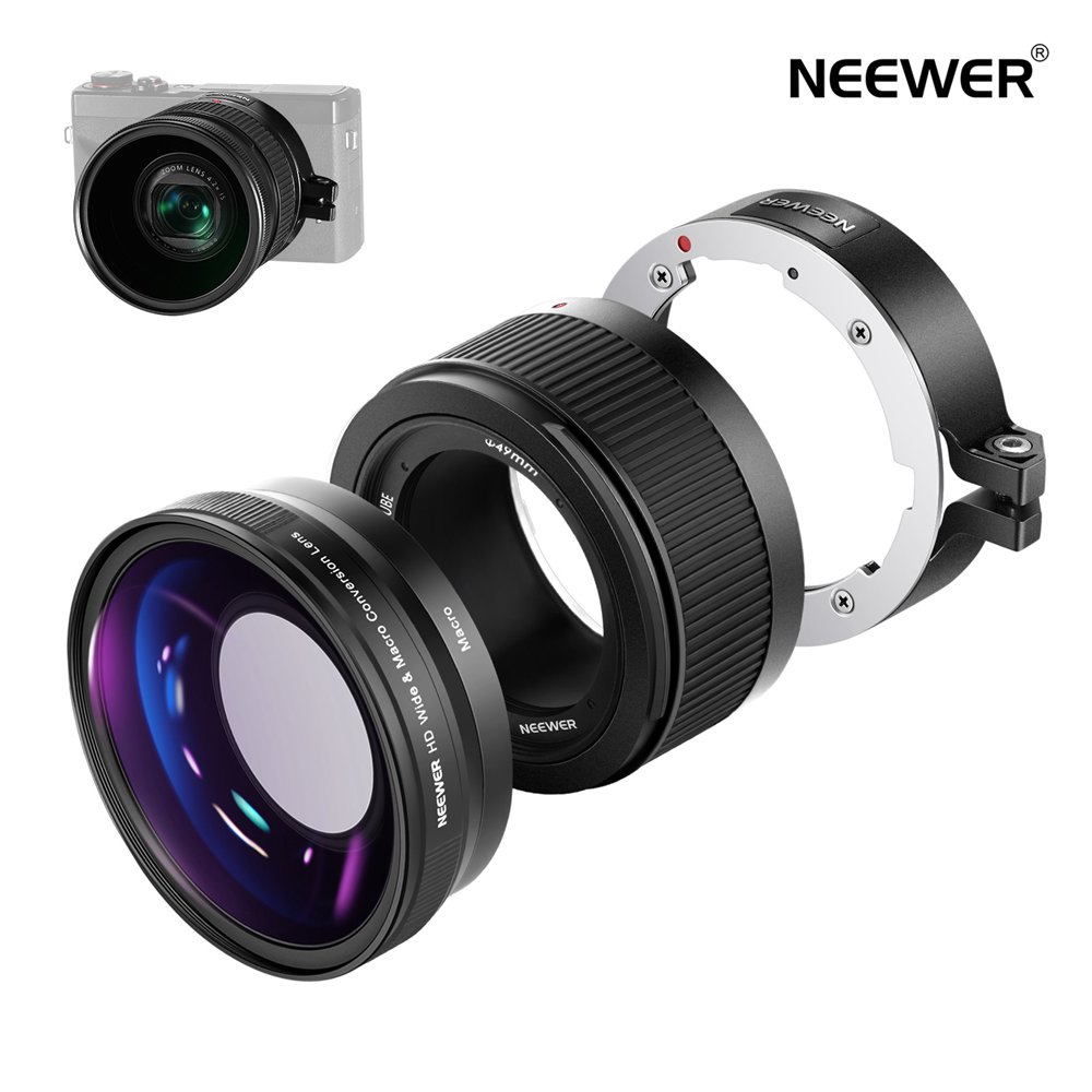楽天市場】【P10倍UP中!】NEEWER 2-in-1 18mm HD広角 & 10倍マクロ