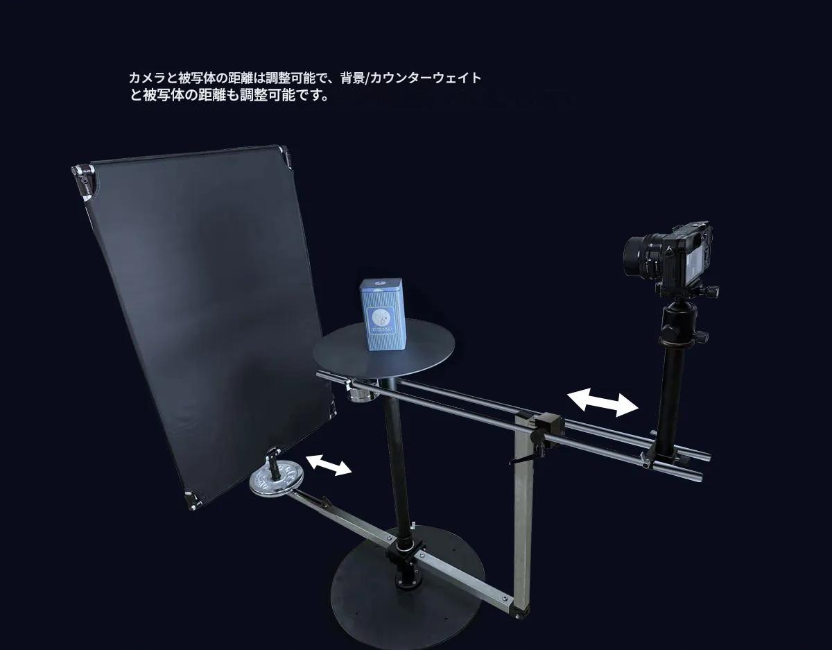 楽天市場】DF DIGITALFOTO 360度回転台 360°ターンテーブル 2軸カメラ