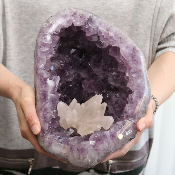 楽天市場】SP アメジストジオード（カルサイト入り） 約6200グラム