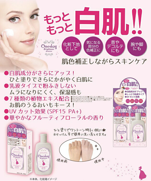 楽天市場】ワンデーブライトナー プレミアム 120ml セラ メール便 送料