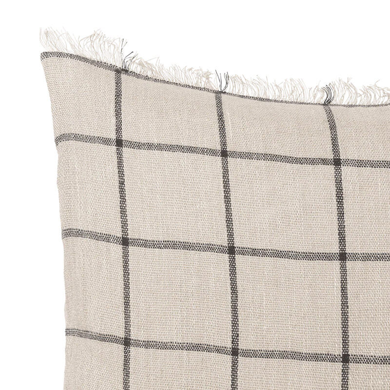 楽天市場】Ferm Living Calm クッション キャメル／ブラック 50x50cm