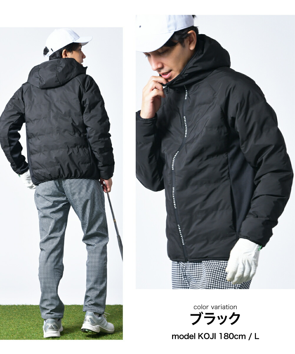 楽天市場】中綿 撥水 ゴルフジャケット 防風JKT シームレス ゴルフ