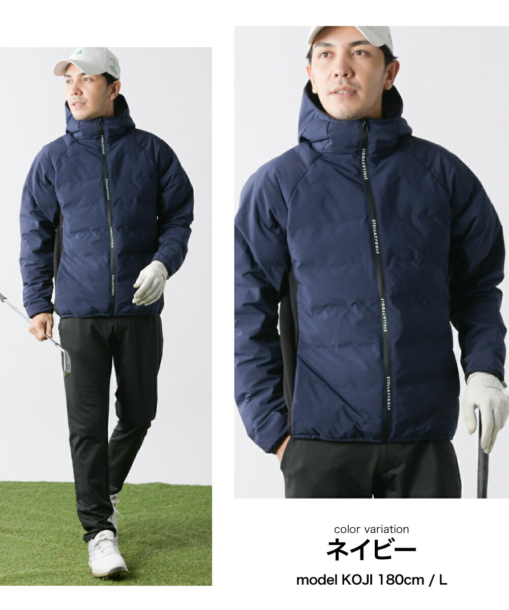 楽天市場】中綿 撥水 ゴルフジャケット 防風JKT シームレス ゴルフ