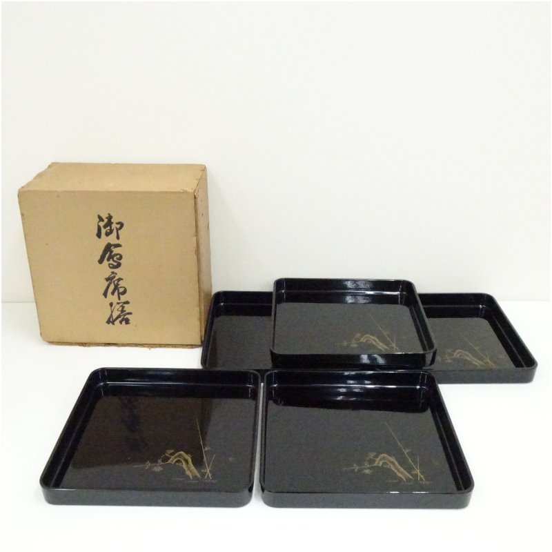楽天市場】漆器 中古 未使用（お盆・トレー｜配膳用品・キッチン