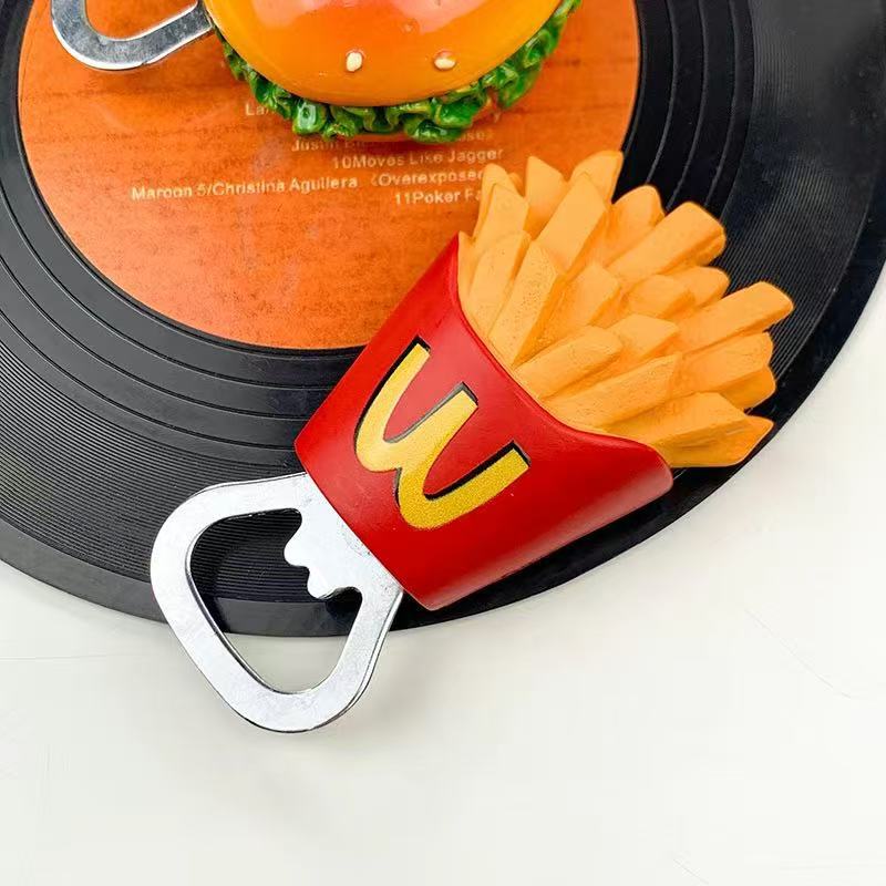 楽天市場】【2個セット】栓抜き 冷蔵庫マグネット 磁石 マクドナルド