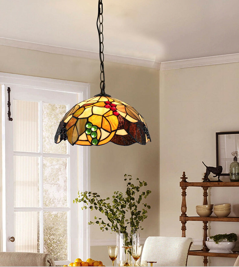 楽天市場】天井照明 吊下げ灯 ペンダントライト 直径30cm ステンド