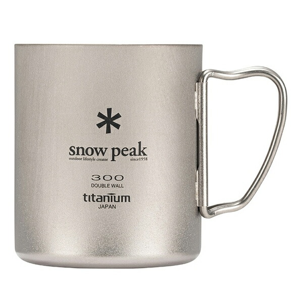楽天市場】スノーピーク チタンダブルマグ 300 MG-152 キャンプ