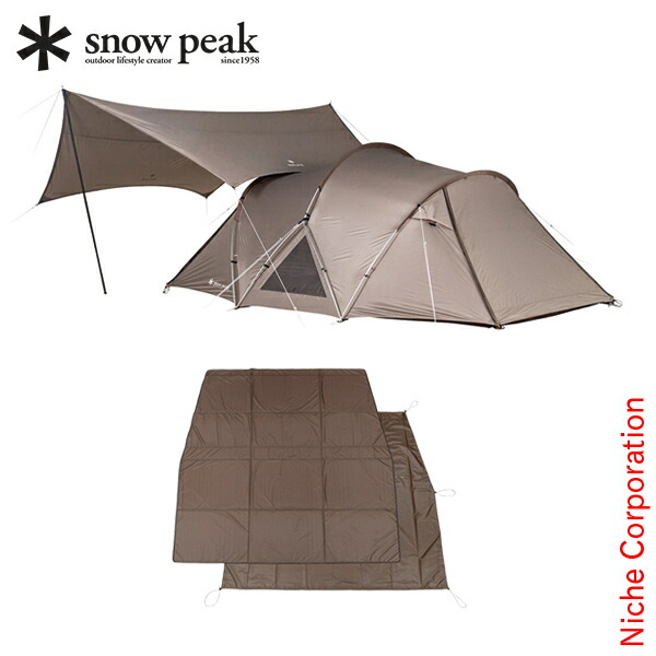 楽天市場】スノーピーク ランドネストM テントタープ マット・シート
