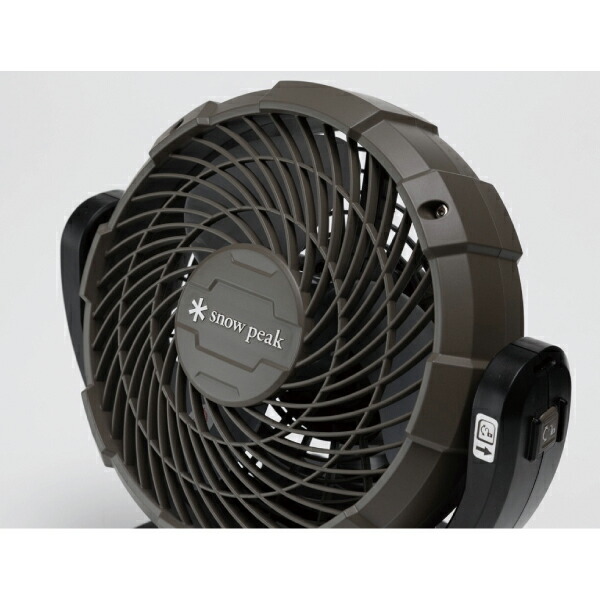 楽天市場】スノーピーク フィールドファン バッテリー・充電器付き MKT