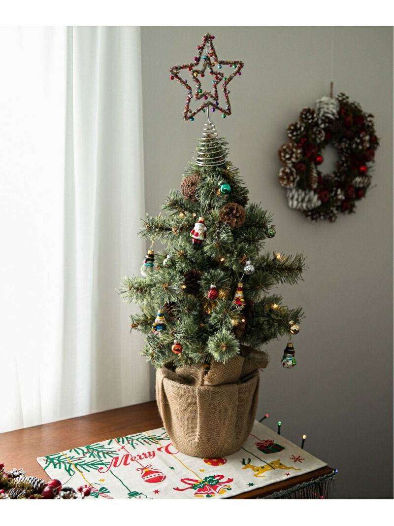 楽天市場】【SALE／20%OFF】LED付きクリスマスツリー70cm niko and