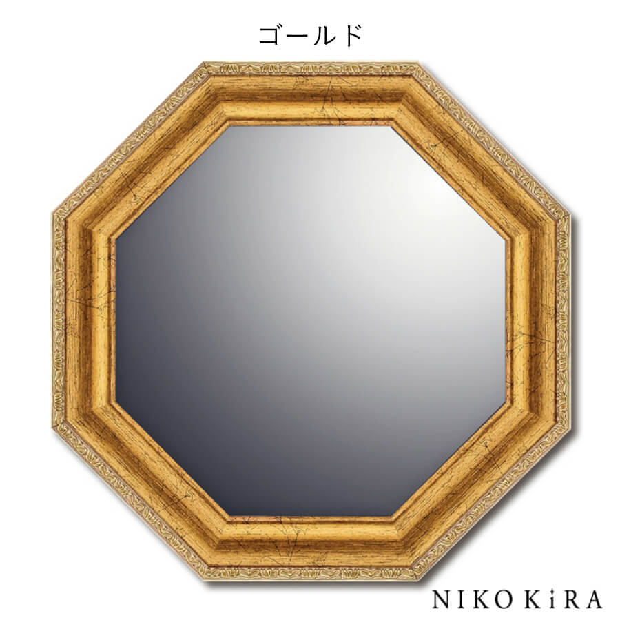 楽天市場】【10％OFFクーポン 4,300→3,870円】 八角形 玄関 八角鏡