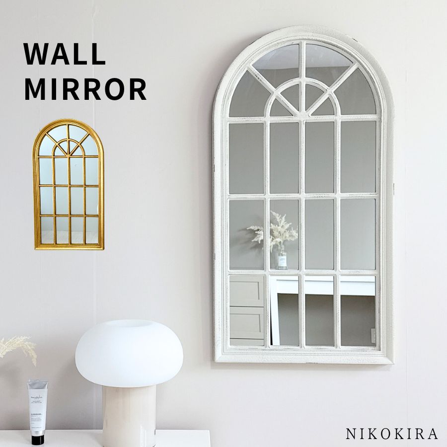 楽天市場】【10％OFFクーポン 】 ウォールミラー 窓 窓枠 ミラー