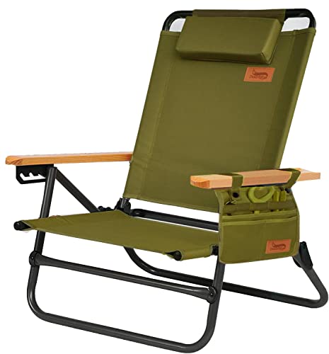 楽天市場】DesertFox キャンプチェア リクライニングローチェア
