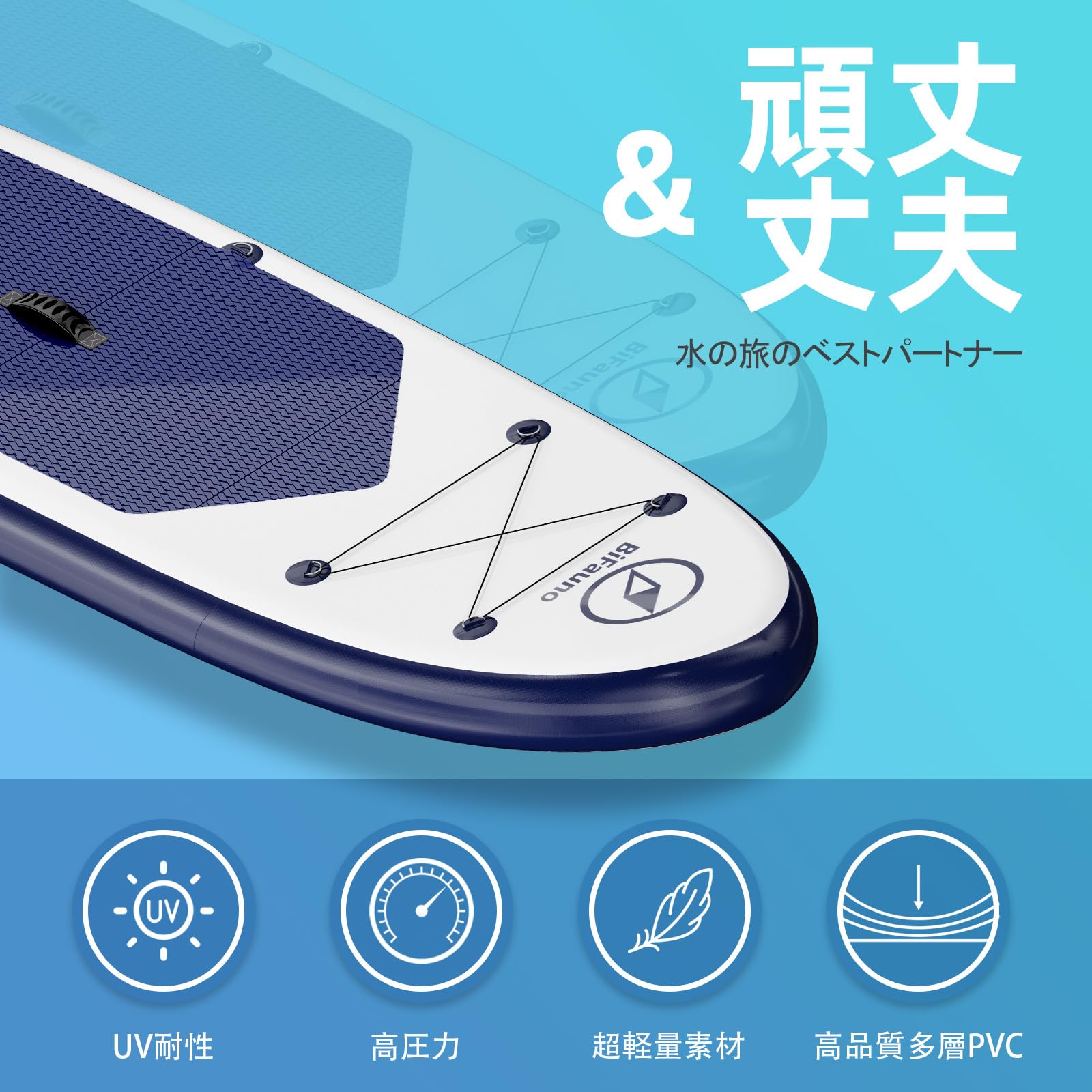 楽天市場】Bifanuo サップボード インフレータブル スタンドアップ