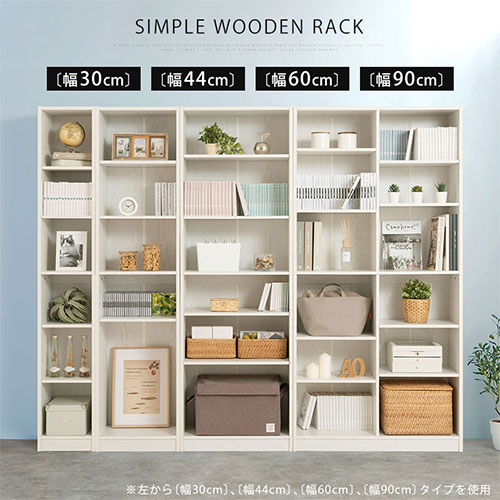 楽天市場】カラーボックス 6段 約 幅 30cm/44cm/60cm/90cm 可動棚