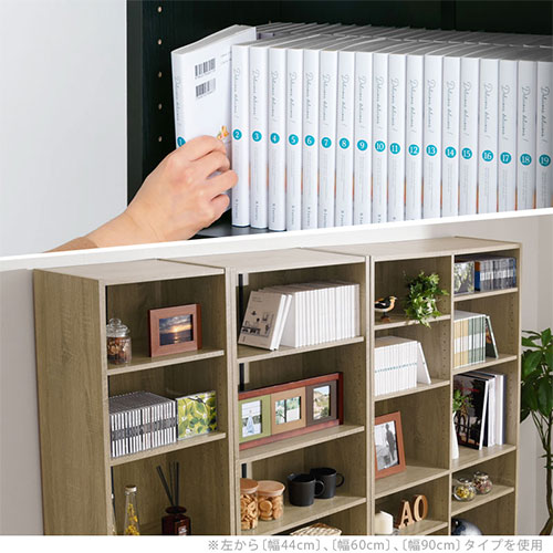 楽天市場】カラーボックス 6段 約 幅 30cm/44cm/60cm/90cm 可動棚