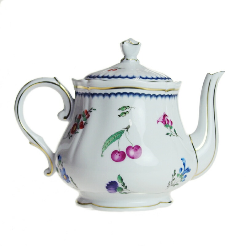 楽天市場】ジノリ1735 イタリアンフルーツ ティーポット[S] 680ml 3678