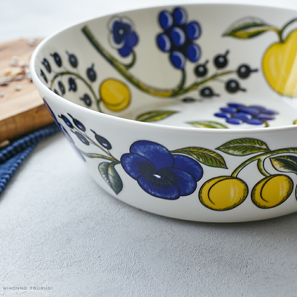 楽天市場】アラビア (ARABIA) パラティッシ イエロー ボウル 23cm