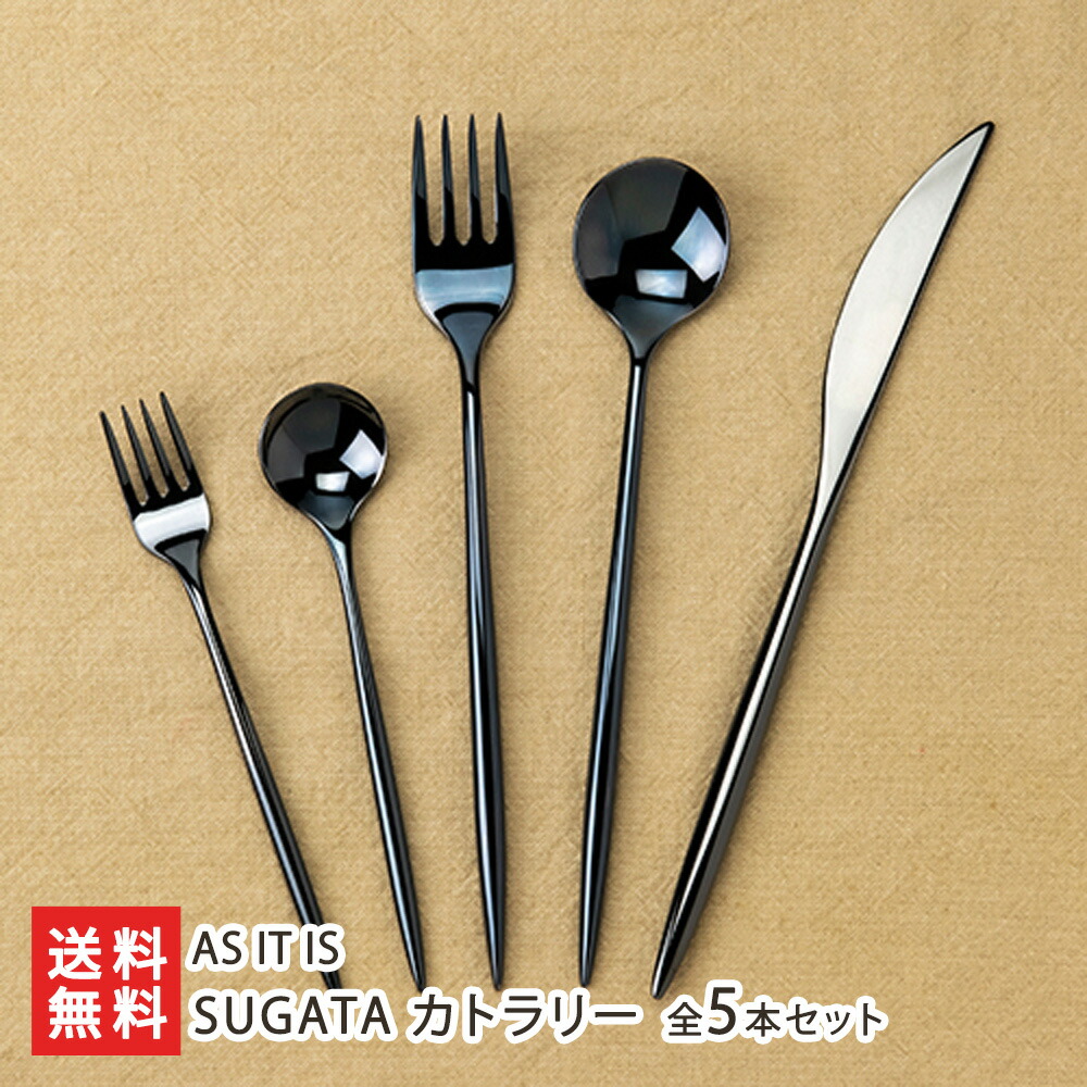 楽天市場】SUGATA カトラリー 全5本セット（スプーン大、フォーク大