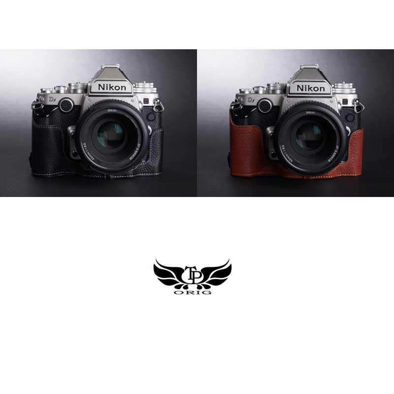 楽天市場】Nikon Df 専用 レザー ケース Black ブラック TP Original