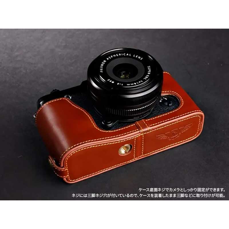 楽天市場】FUJIFILM X-E2 X-E1 用 レザー ケース Brown ブラウン TP