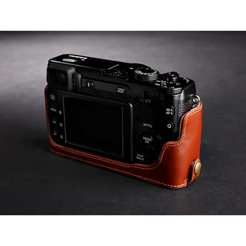 楽天市場】FUJIFILM X-E2 X-E1 用 レザー ケース Brown ブラウン TP