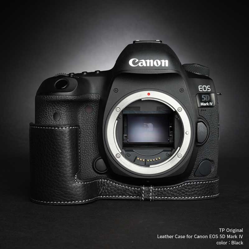 楽天市場】Canon EOS 5D Mark IV 専用 レザー ケース Black ブラック