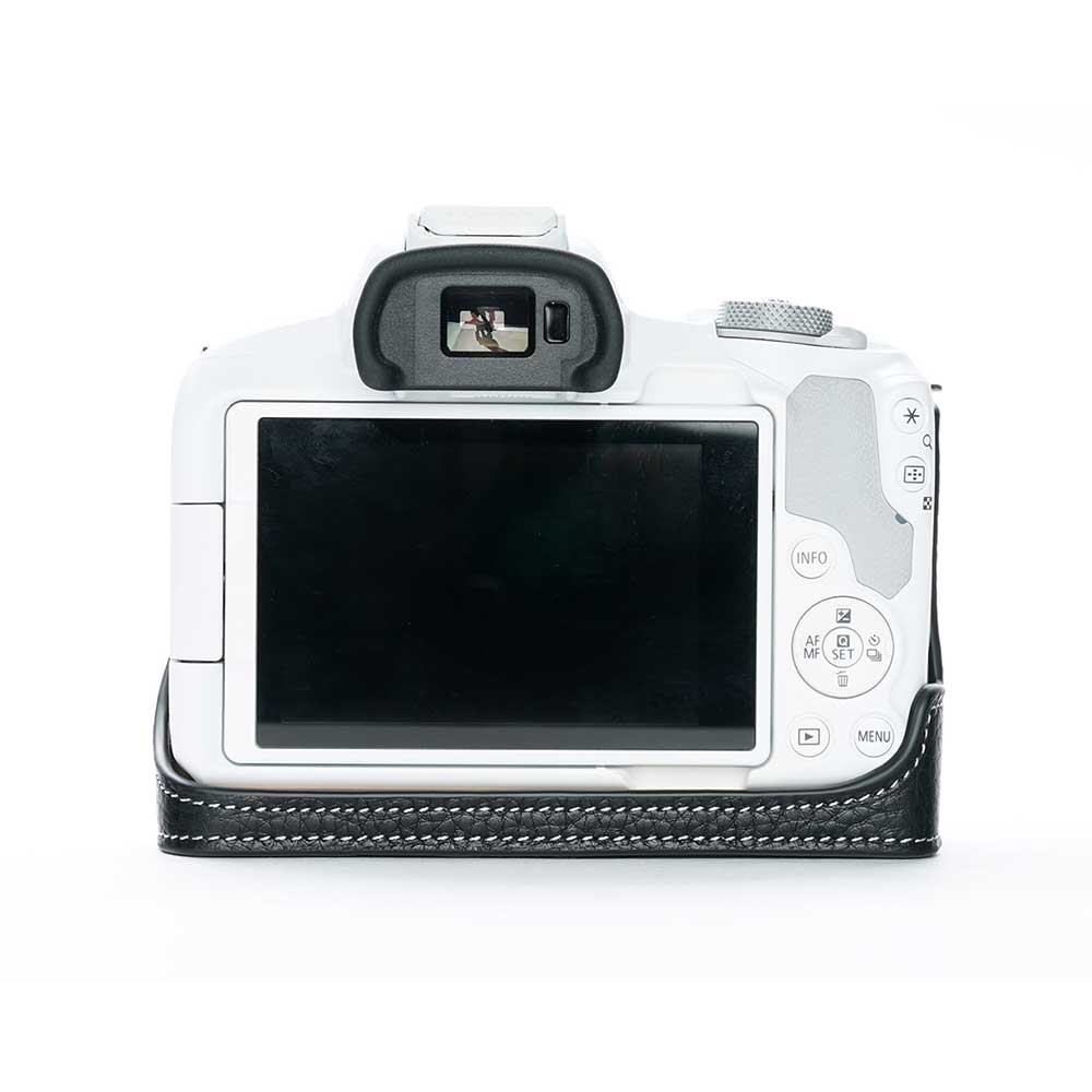 楽天市場】Canon EOS R50 専用 レザー ケース Black ブラック TP