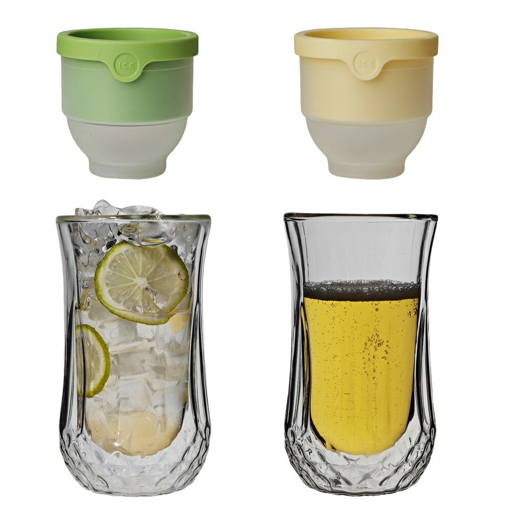 楽天市場】二層耐熱ガラス ロックグラス ウイスキー 焼酎 お湯割り