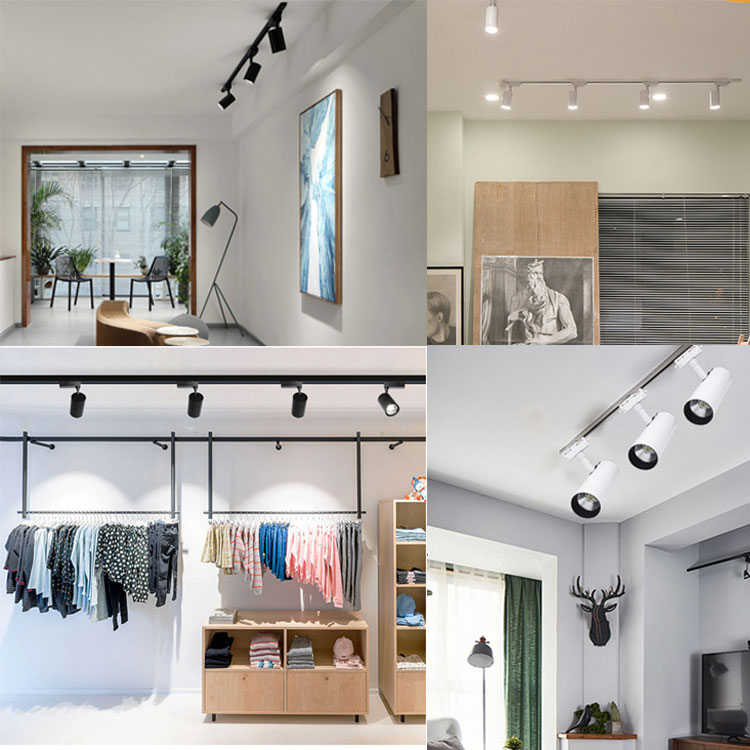 楽天市場】ダクトレール用 スポットライトLED一体型 ライティング