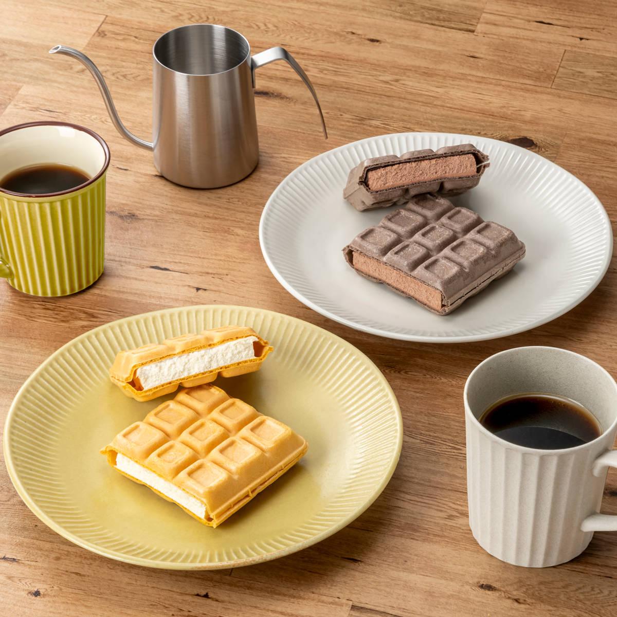 楽天市場】モナカアイス ダンディー チョコレート バニラ 2種10個