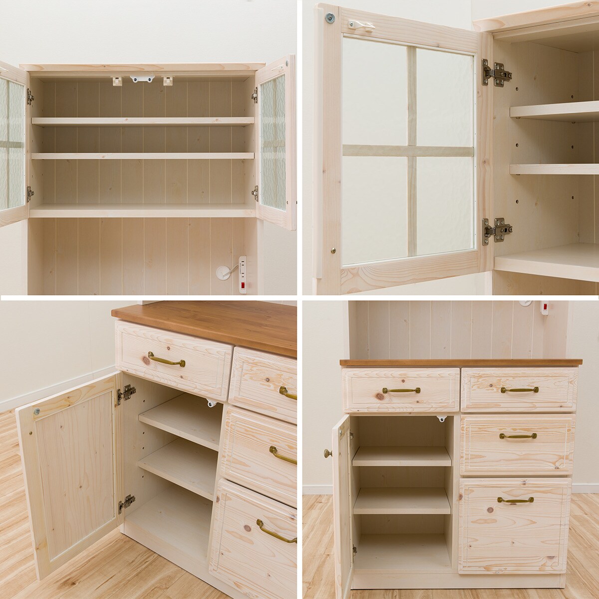 楽天市場】[幅80cm] キッチンボード (シナモ80 WH) ニトリ 【配送員