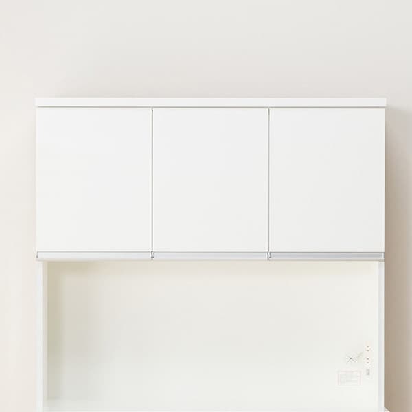 楽天市場】[幅120cm] キッチンボード ( レジューム120-2TF-H WH/120