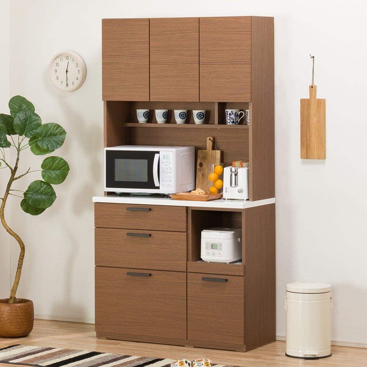 楽天市場】キッチンボード (ソレル 100KB) ニトリ 【配送員設置商品