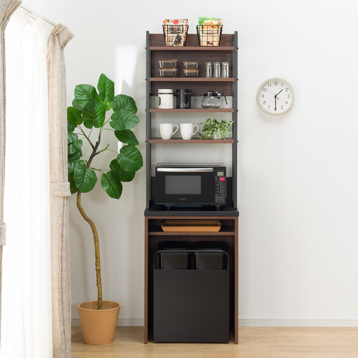 楽天市場】レンジボード (IM301 60OP MBR) ニトリ 【配送員設置商品