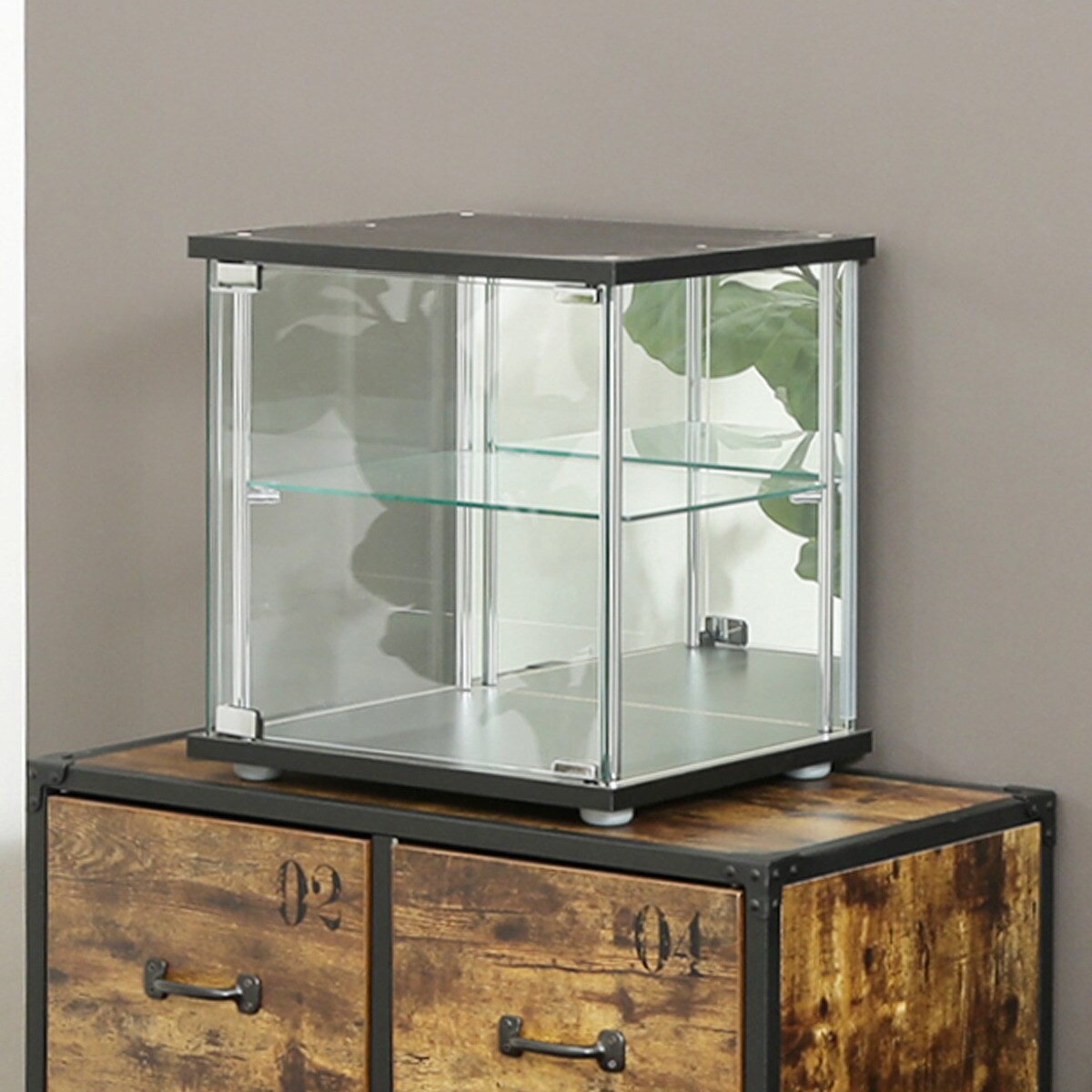 楽天市場】ガラスコレクションボックス (背面ミラー付き) ニトリ