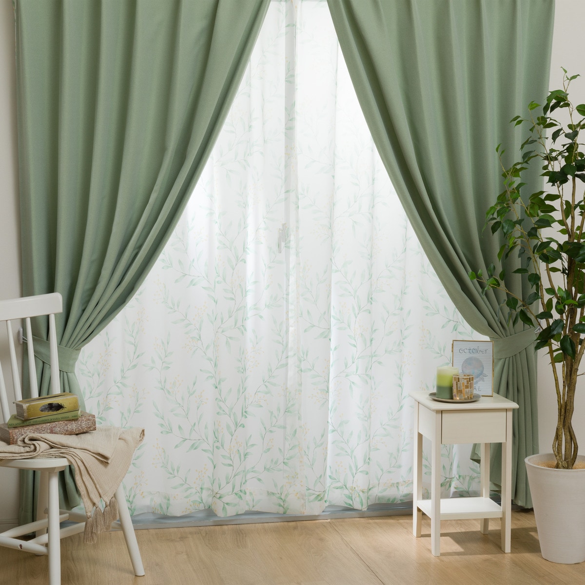 楽天市場】遮光2級・遮熱・遮音カーテン＆遮熱・遮像レース4枚セット