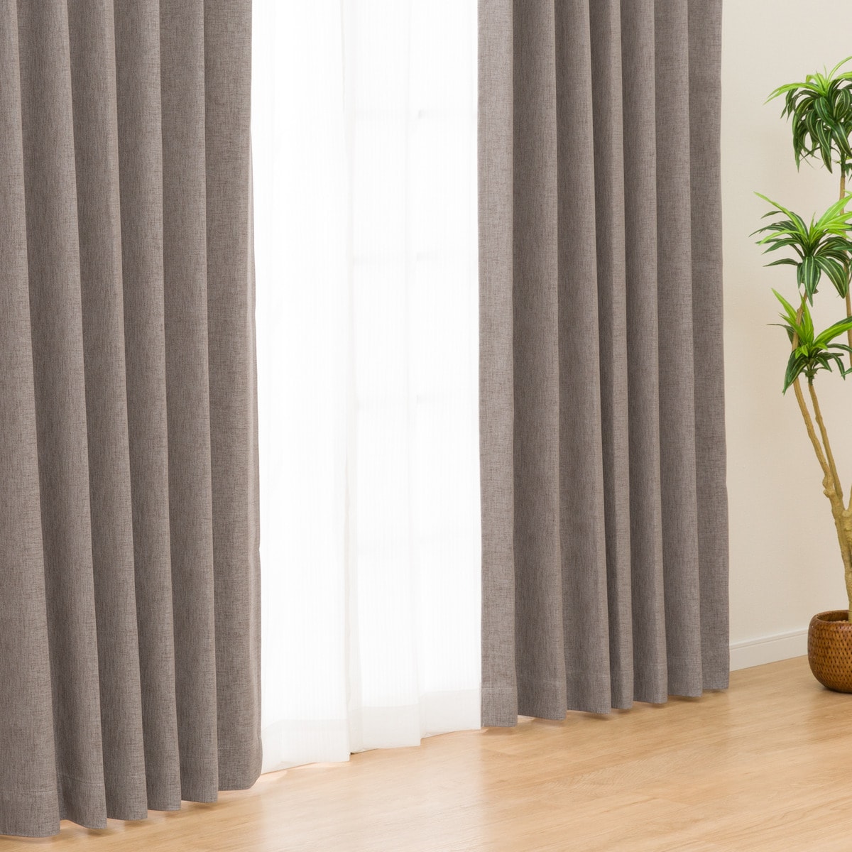 楽天市場】遮光・保温・遮熱・防炎273サイズカーテン(LW2929 GBE