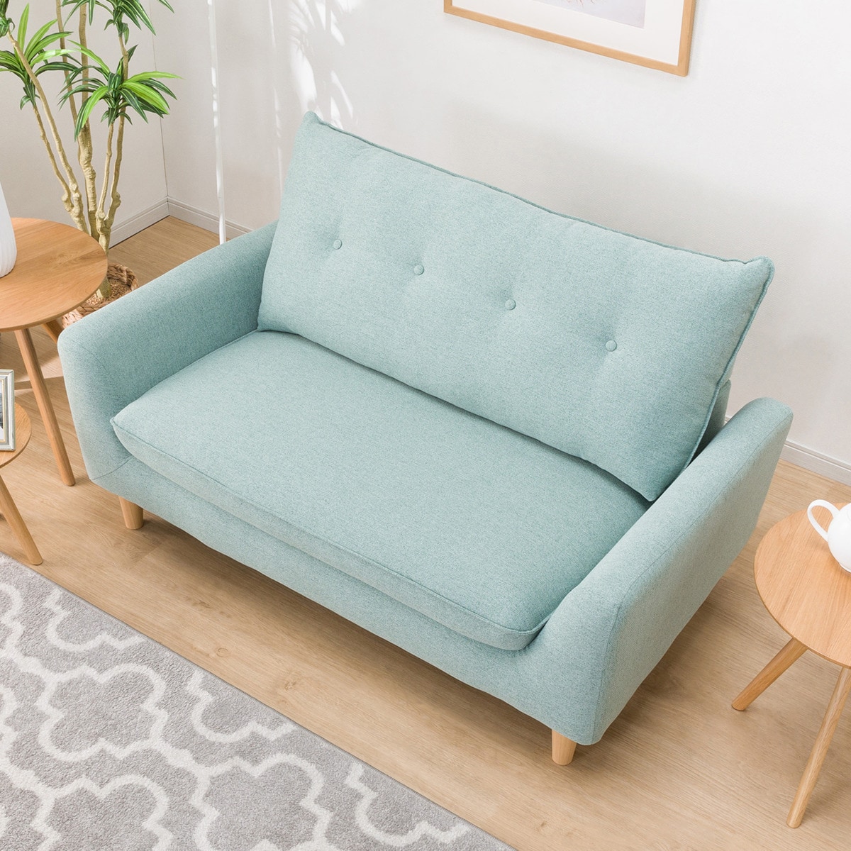 楽天市場】ローソファにもなるコンパクトソファ(Nパック4) ニトリ