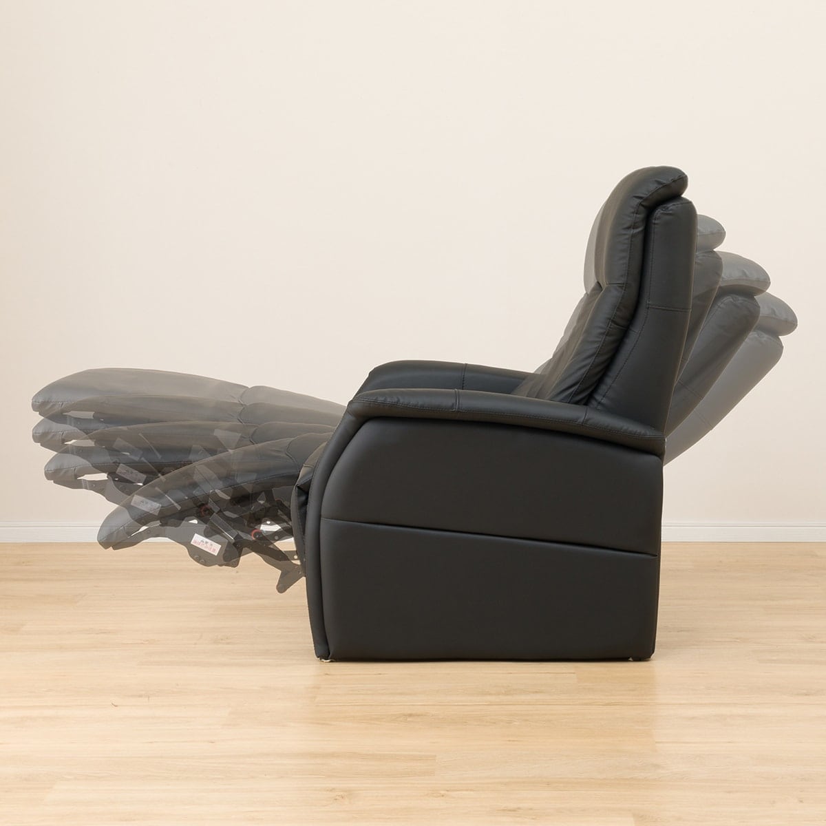 楽天市場】[幅76cm]電動リクライニングチェア (コンフェ革 BK) ニトリ