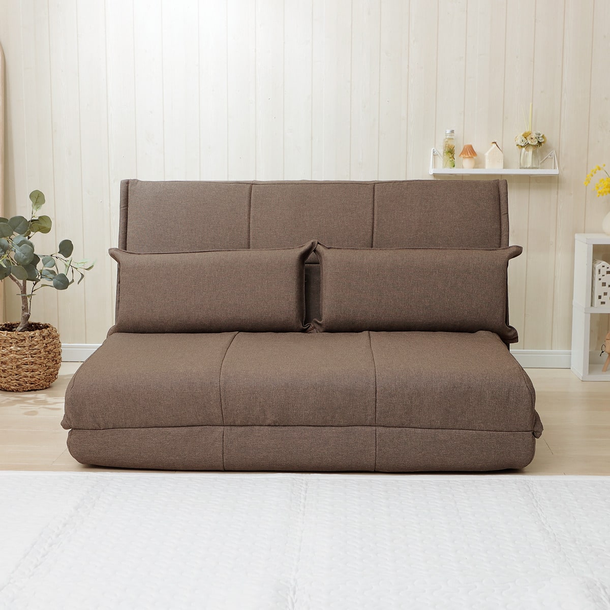 楽天市場】リクライニングソファベッド （リズム） ニトリ メーカー