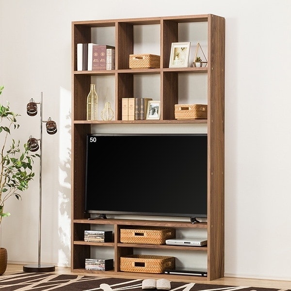 楽天市場】[幅125cm] 壁面ユニット TVボード (コネクト120-5セット